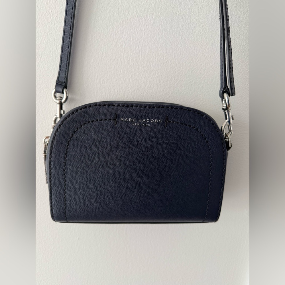 Marc Jacobs Navy Blue Crossbody Bag